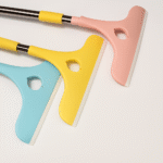 Stainless Steel Glass Wiper with Retractable Handle – Window & Glass Cleaning Scraper (Random color) - Image 2