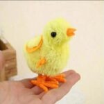 Pack of 1 Chicken Chick's Walking Toys - Lovely Chick Walking Toy,Wind Up Jumping Yellow Baby Chick Chicken - Image 4