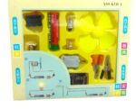 Bulb and Fan Electric Science Experiment Kit for Kids and Adults – DIY STEM Educational Toy for Physics Projects, Model Building, and Circuit Learning – Hands-On School Science Experiment Kit with Motor, Fan, Bulb, and Accessories (Random Color) - Image 4