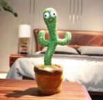 Rechargeable Cute Dancing Cactus Toy for Kids | Talking Dancing Shaking & Talk Back with Lights | Happy Birthday Gift (With Box) - Image 4