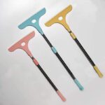 Stainless Steel Glass Wiper with Retractable Handle – Window & Glass Cleaning Scraper (Random color) - Image 3