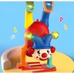 Electric Upside-Down Dancing Clown Toy with Music & Flashing Lights – Battery Operated, Multicolor, Fun Interactive Gift for Kids Above 3 Years (Random Color) - Image 2