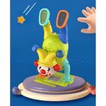 Electric Upside-Down Dancing Clown Toy with Music & Flashing Lights – Battery Operated, Multicolor, Fun Interactive Gift for Kids Above 3 Years (Random Color) - Image 4